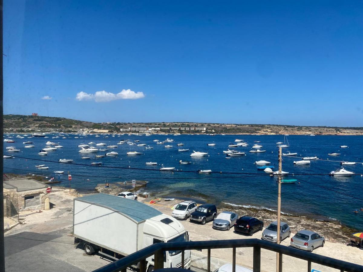Sea Front Apartment At Mellieha Bay, Malta! 外观 照片