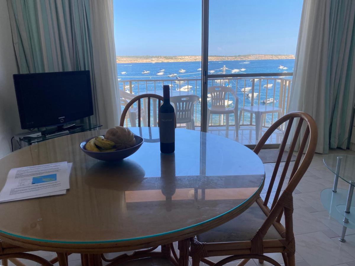 Sea Front Apartment At Mellieha Bay, Malta! 外观 照片