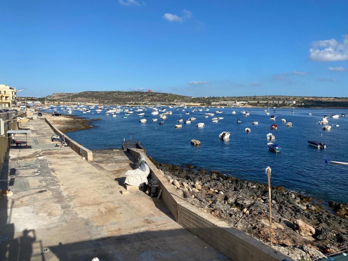 Sea Front Apartment At Mellieha Bay, Malta! 外观 照片